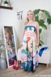 Aaliyah Love Blue Pantyhose gallery - Photo 6